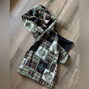 Issa Leo menswear rectangular scarf